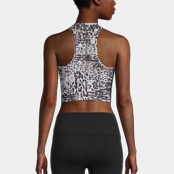 Calvin Klein Leopard Print Crop Tank Top Small NWT - Picture 7 of 7